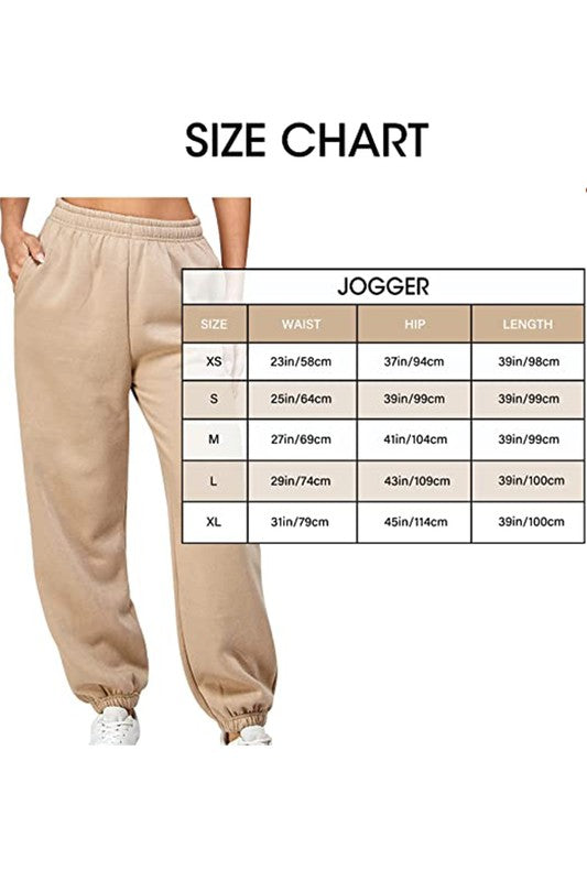 Soft Jogger Lounge Fleeze Sweatpant wtih Pockets Black Bottom