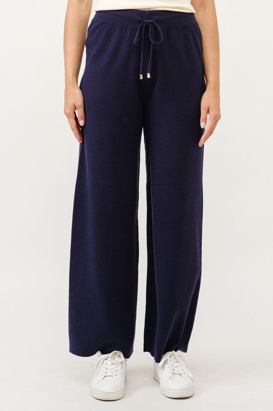 Sweater Pants Navy Bottom