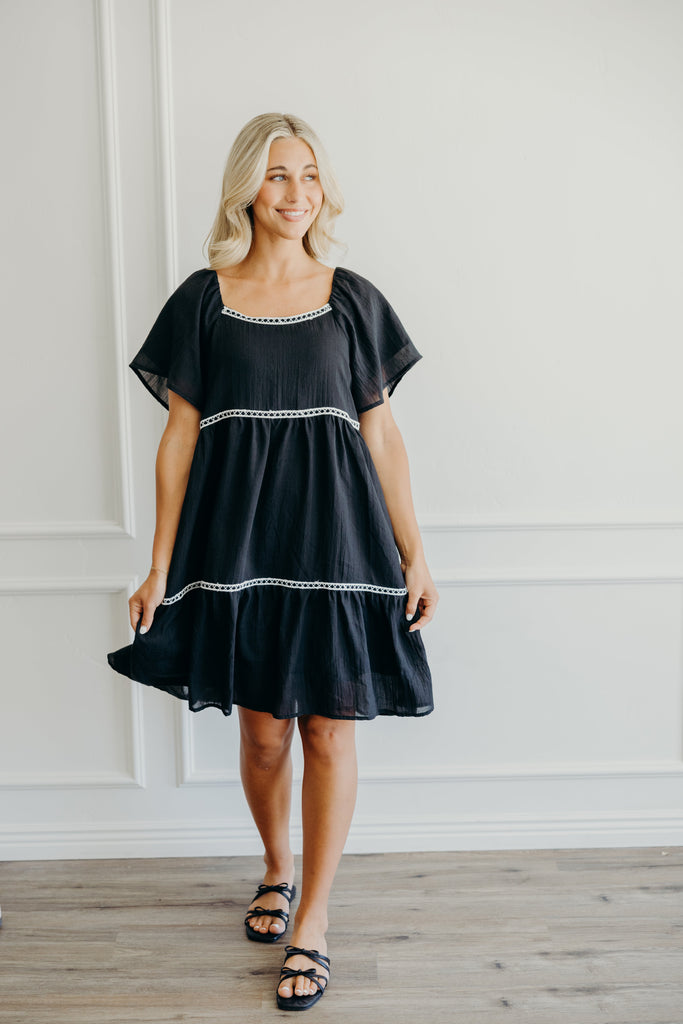 The Atlas Black Dress