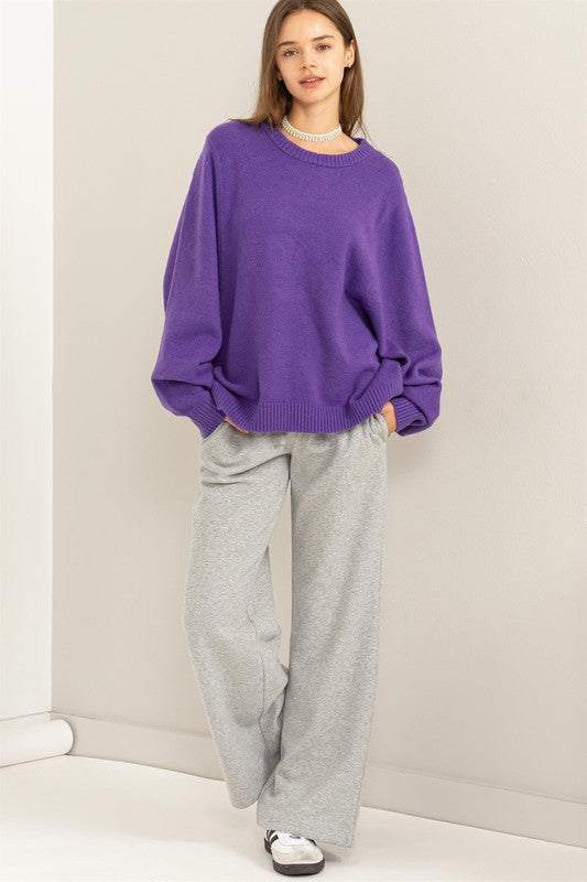 Feelin Cute Mid-Rise Wed Leg Pant Heather Gray Bottom