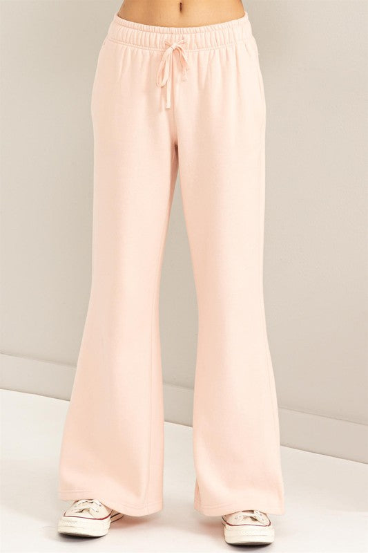 Feelin Cute Mid-Rise Wed Leg Pant Dusty Pink Bottom